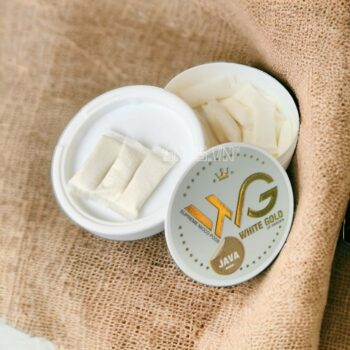 Hộp Snus 20 túi ngậm Nicotine White Gold Java hàm lượng Nic 25mg 3