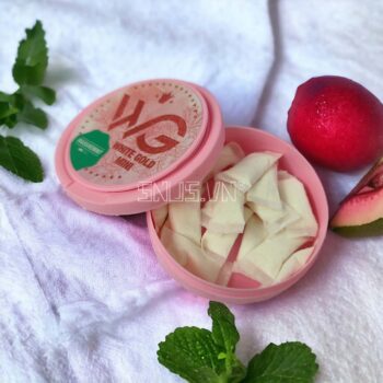 Hộp 20 túi Nicotine Snus White Gold Massive Mint Mini hương bạc hà