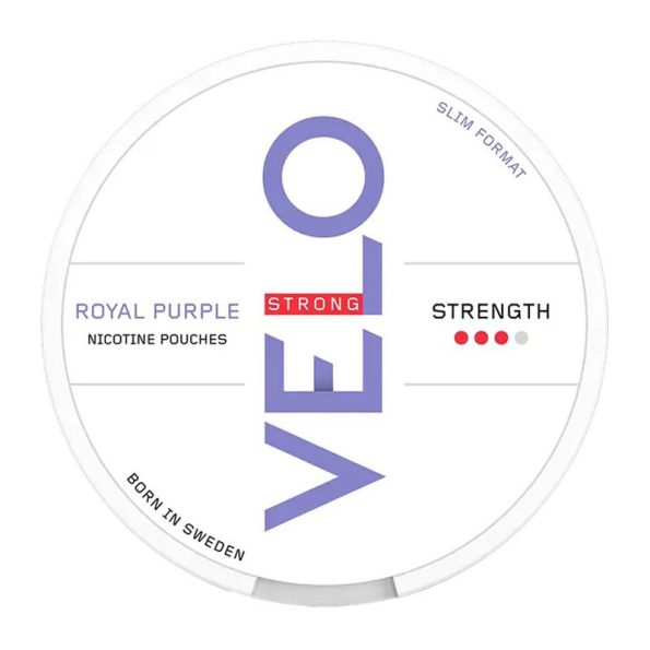 Hộp 20 túi Nicotine Snu Velo Royal Purple hương Quả việt quất