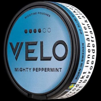 Hộp 20 túi Nicotine Snun Velo Mighty Peppermint 10.9mg hương Bạc hà mạnh mẽ