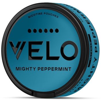 Hộp 20 túi Nicotine Snun Velo Mighty Peppermint 17mg hương Bạc hà mạnh mẽ