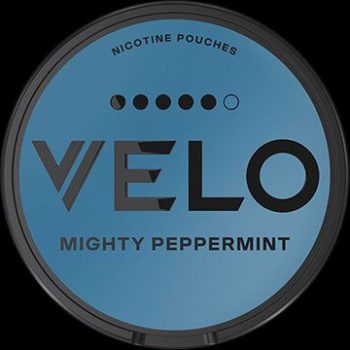 Hộp 20 túi Nicotine Snun Velo Mighty Peppermint 14mg hương Bạc hà mạnh mẽ